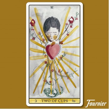 Tarot De Luz taro kortos Fournier